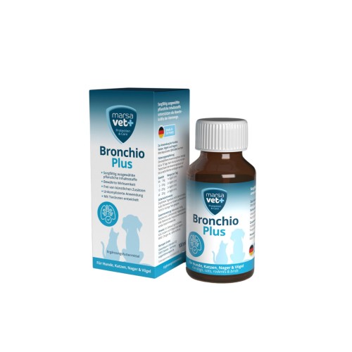 Marsavet Bronchio Plus Gotas 100 ml para cães e gatos